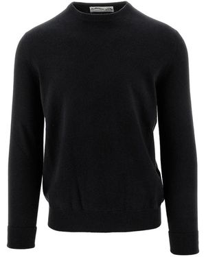 Ballantyne Kaschmirpullover Mit Rundhalsausschnitt - Schwarz