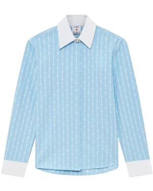 CASABLANCA Shirts - Azul