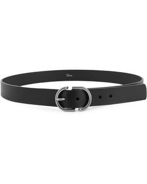 Dior Cd Ledergürtel - Schwarz