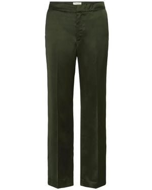 Part Two Straight Trousers - Verde