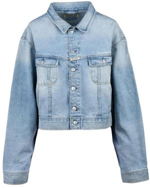 Replay Jassen ,Blauw ,Denim Denim Jacket