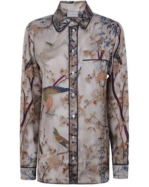 Pierre Louis Mascia Aloe langarmshirt - Grau
