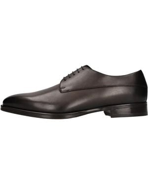 Doucal's Schnürschuhe Aus Leder - Braun