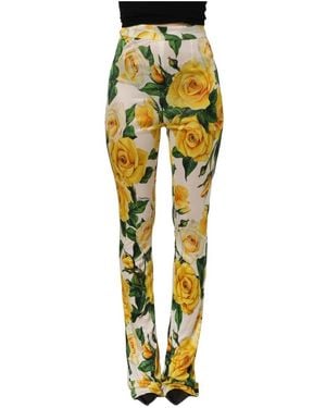 Dolce & Gabbana Straight Trousers - Amarillo