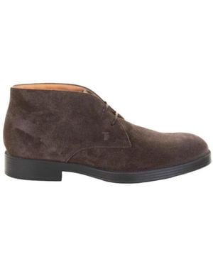 Tod's Wildleder Desert Boots - Braun