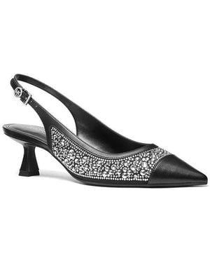 Michael Kors Schoenen ,Zwart ,Amali Kitten Pump