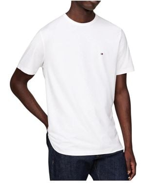 Tommy Hilfiger Tops ,Wit ,Katoen Performance Tee