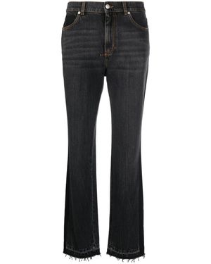 McQueen Straight Fit Jeans - Gray