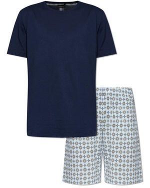 Hanro Pajamas - Blue