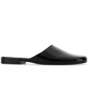 The Row Schoenen ,Zwart ,Leer Penelope Mule