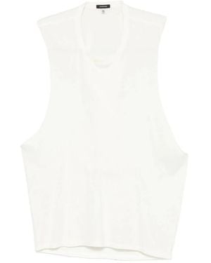 R13 Sleeveless Tops - Bianco
