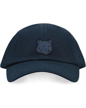 Maison Kitsuné Caps - Blue