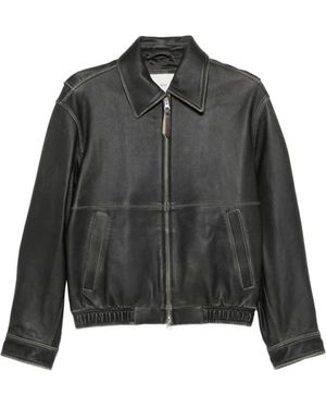 DUNST Leather Jackets - Negro