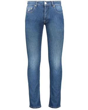 Moorer Slim Fit Jeans - Blue