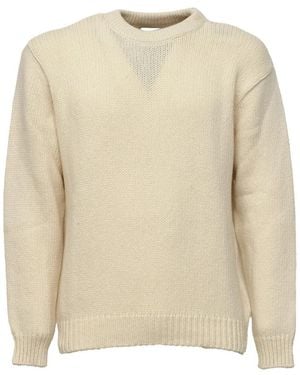 Edwin Round-Neck Knitwear - Natural