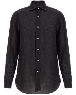 Finamore 1925 Formal Shirts - Black