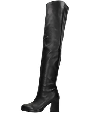 Pinko Over-Knee Boots - Negro