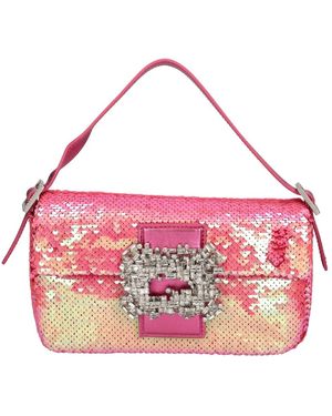 Gedebe Habib Pailletten Tasche - Pink