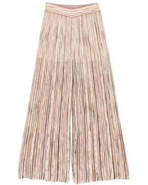 Missoni Striped Trousers - Natural