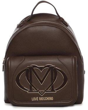 Love Moschino Backpacks - Marrón