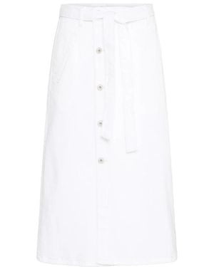 Ichi Denim Skirts - Blanco