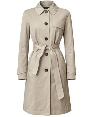 Marella Belted Coats - Neutro
