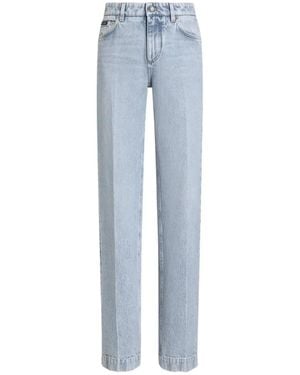 Dolce & Gabbana Straight Jeans - Blue