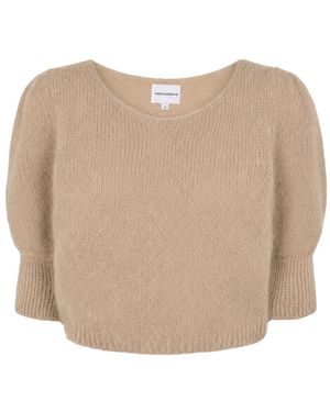 American Dreams Round-Neck Knitwear - Neutro