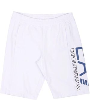 EA7 Casual Shorts - White