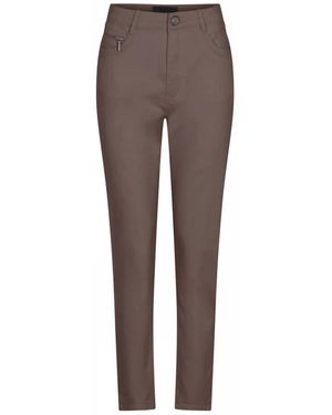Cro Slim-Fit Trousers - Brown