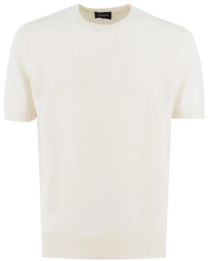 Drumohr Round-Neck Knitwear - Wit