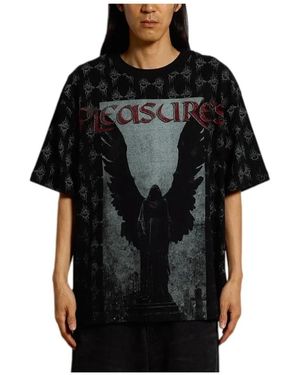 Pleasures Tops ,Zwart ,Katoen Judgement Heavyweight T-Shirt