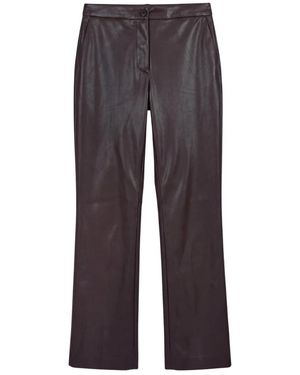 Jucca Leather Trousers - Gris