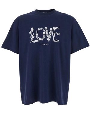 AFTER PRAY T-Shirts - Bleu