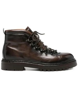 Officine Creative Lace-Up Laarzen - Zwart