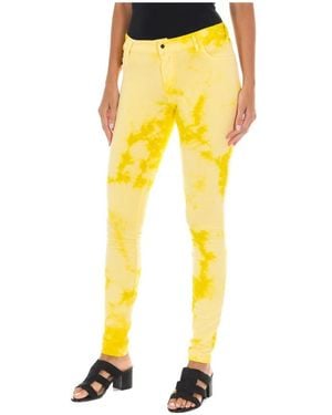 Met Skinny Trousers - Geel