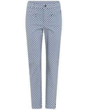 Cro Slim-Fit Trousers - Blue