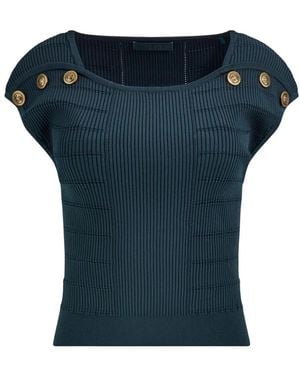 Guess Round-Neck Knitwear - Blu