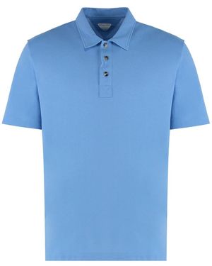 Bottega Veneta Polo Shirts - Bleu