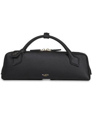Alaïa Le Teckel Clutch - Schwarz