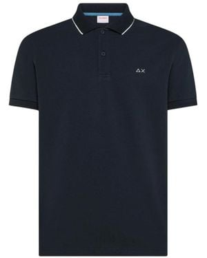 Sun 68 Polo Shirts - Blue