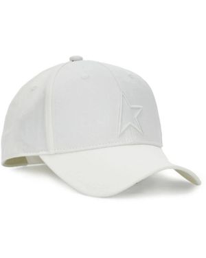 Golden Goose Baseball Cap Met Ster - Wit