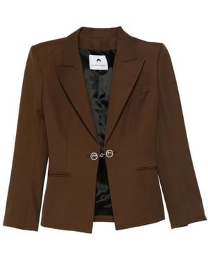 Marine Serre Blazers - Bruin