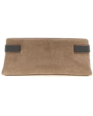 Brunello Cucinelli Clutches - Brown