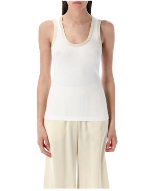 Fabiana Filippi Sleeveless Tops - Bianco