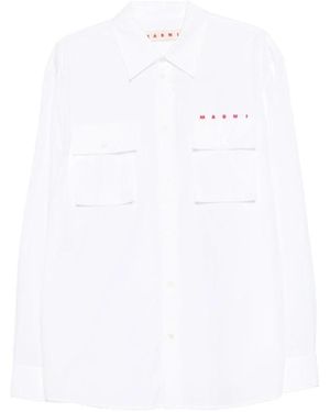 Marni Casual Shirts - Blanco