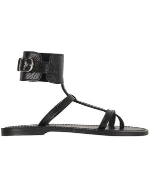 K. Jacques Caravelle Sandal - Schwarz