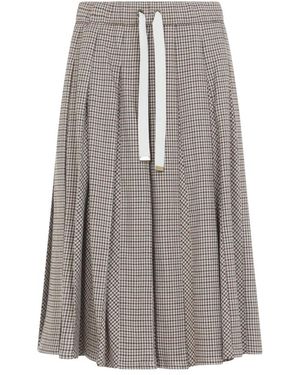 Moncler Midi Skirts - Grey