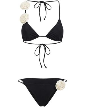 LaRevêche Badmode ,Zwart ,Ashar Bikini - Wit