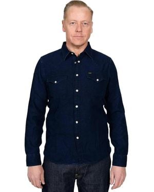Lee Jeans Denim Shirts - Blue